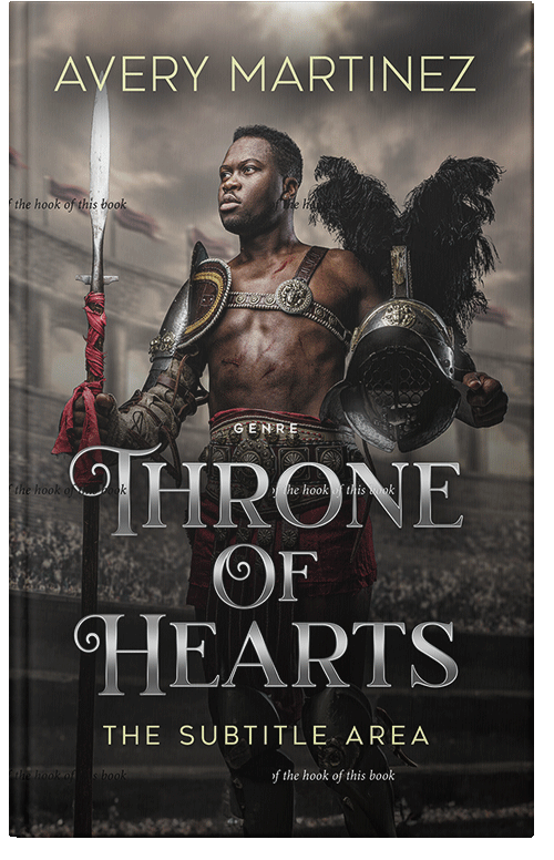 Front view of Premade Historical Book Cover - Dune