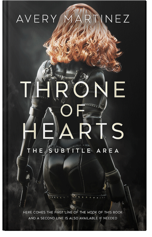 Front view of Premade Mystery & Thriller & Suspense Book Cover - Cod Gray