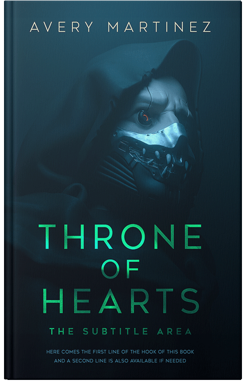 Front view of Premade Science Fiction Book Cover - Black Pearl