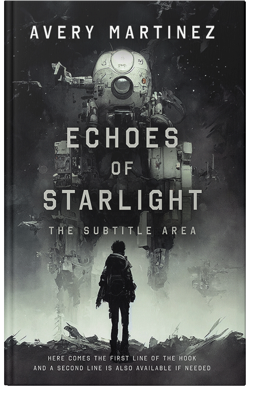 Front view of Premade Science Fiction Book Cover - Clay Ash