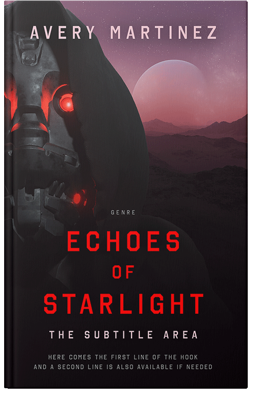 Front view of Premade Science Fiction Book Cover - Contessa