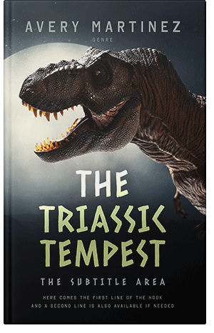 Pre Made Book Cover Foggy Gray