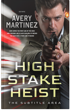 Pre Made Book Cover Cameo