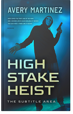 Pre Made Book Cover Gable Green