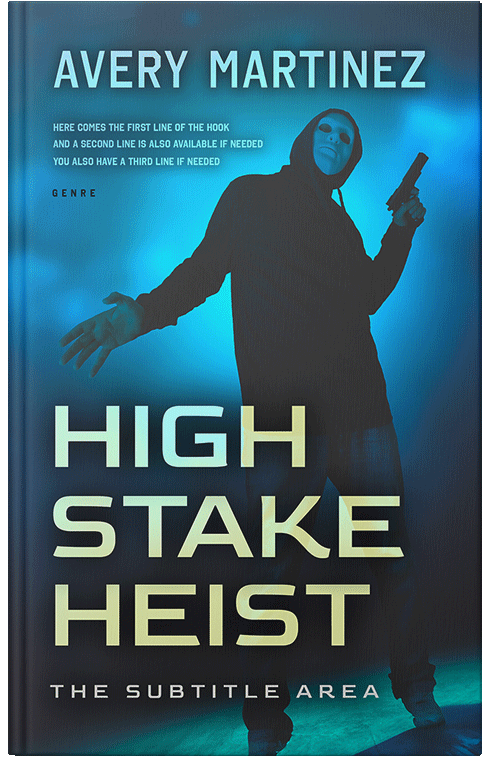 Front view of Premade Mystery & Thriller & Suspense Book Cover - Gable Green