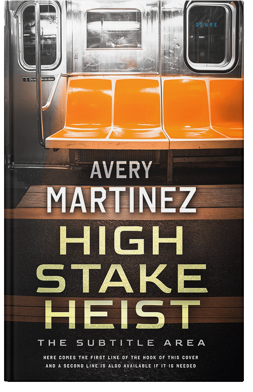 Front view of Premade Mystery & Thriller & Suspense Book Cover - Tacao