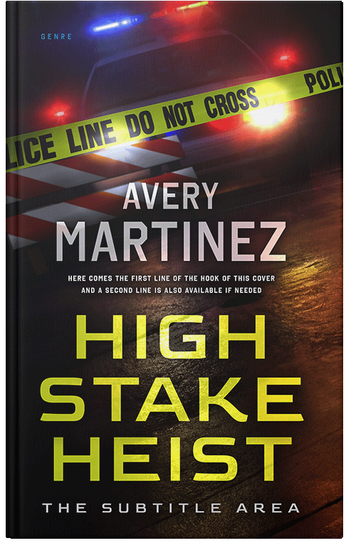 Front view of Premade Mystery & Thriller & Suspense Book Cover - Gondola