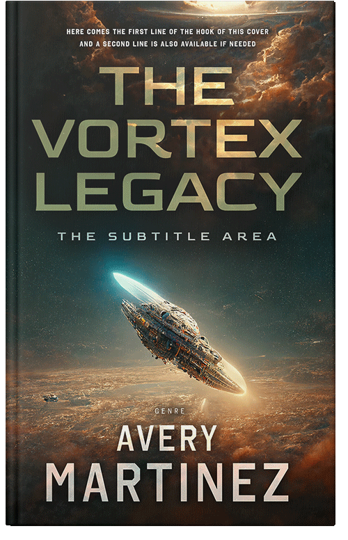 Front view of Premade Science Fiction Book Cover - Sorrell Brown