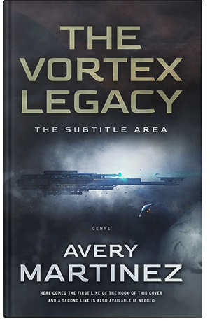 Pre Made Book Cover Shark