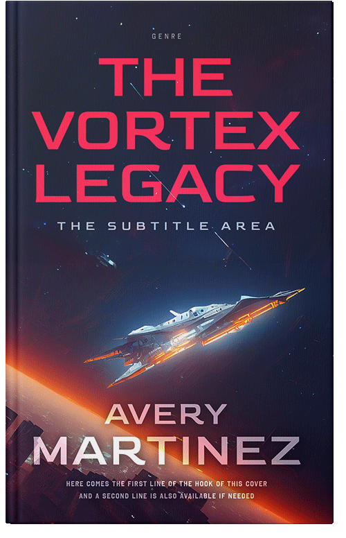 Front view of Premade Science Fiction Book Cover - Mirage