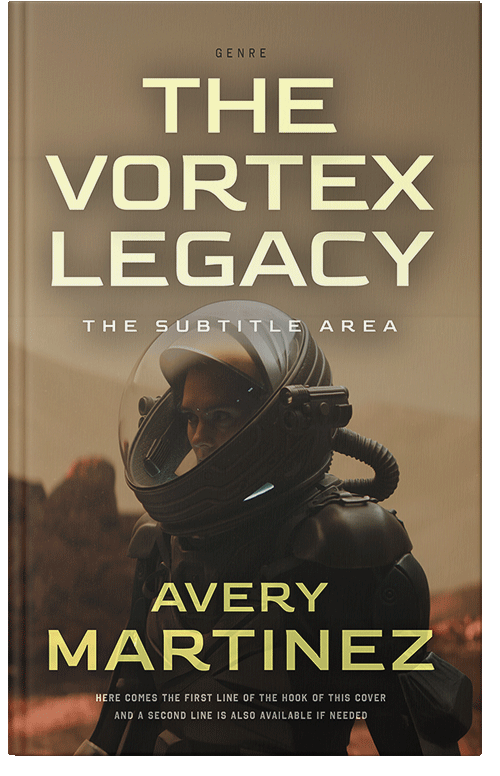 Front view of Premade Science Fiction Book Cover - Shadow