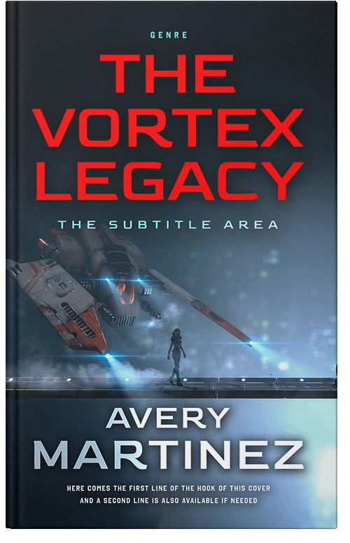 Front view of Premade Science Fiction Book Cover - Mirage