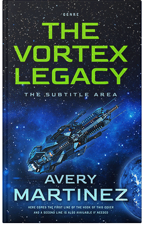 Pre Made Book Cover Black Pearl