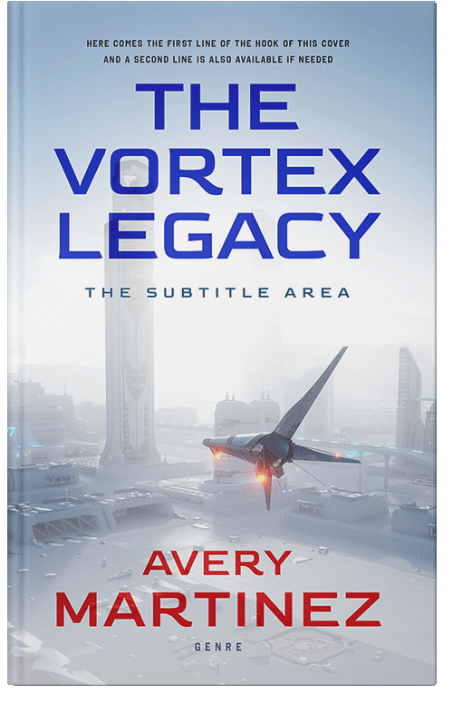 Front view of Geyser #30333 - Premade Science Fiction Book Cover