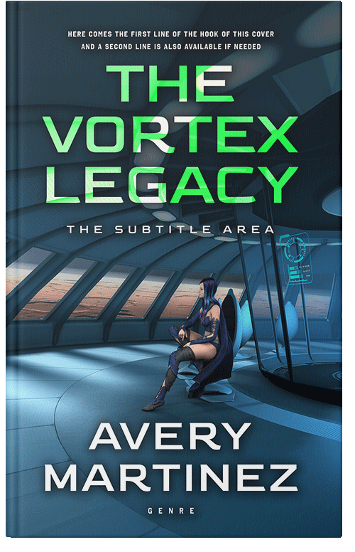 Front view of Premade Science Fiction Book Cover - Big Stone