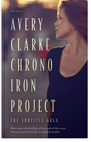 Pre Made Book Cover Blackcurrant