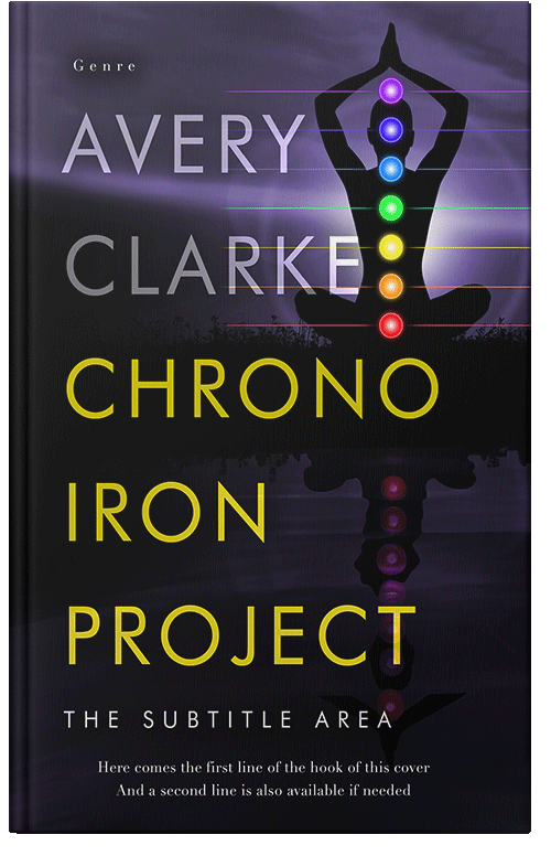 Front view of Premade Religion & Spirituality Book Cover - Cinder