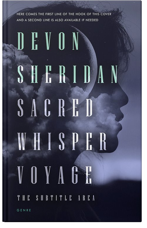 Front view of Premade Fantasy Book Cover - Ebony