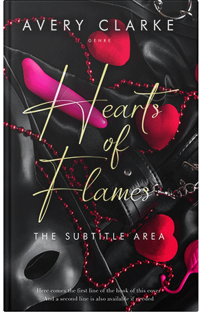Premade Book Cover Chestnut Rose