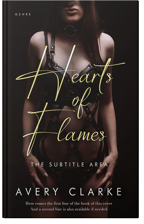 Front view of Premade Erotica Book Cover - Asphalt