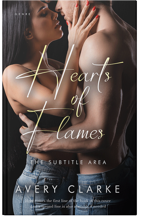 Front view of Premade Erotica Book Cover - Cocoa Brown