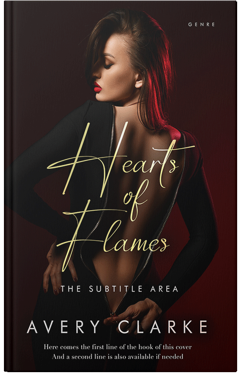 Front view of Premade Erotica Book Cover - Asphalt