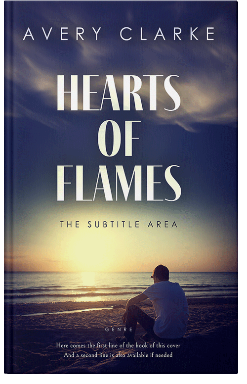 Front view of Premade Teen & Young Adult Book Cover - Martinique