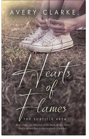 Premade Book Cover Dorado