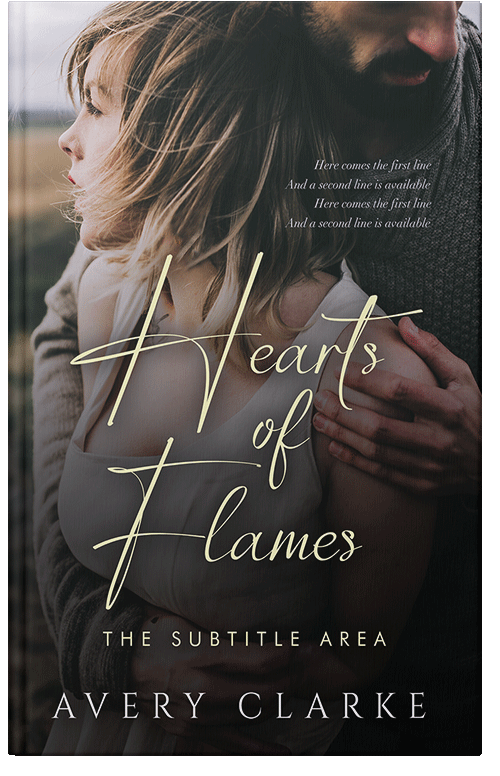 Front view of Premade Romance Book Cover - Tuatara