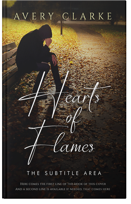 Front view of Premade Teen & Young Adult Book Cover - Laser