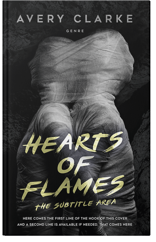 Front view of Premade Paranormal & Urban Book Cover - Eagle