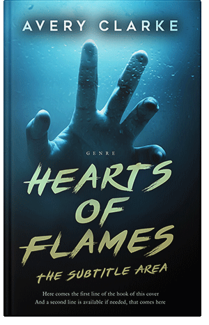 Pre Made Book Cover Black Pearl