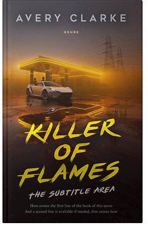 Pre Made Book Cover Oil