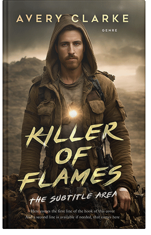 Premade Book Cover Oil