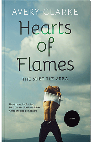 Pre Made Book Cover Summer Green