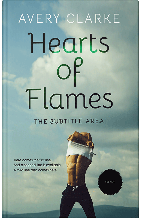 Front view of Premade Erotica Book Cover - Summer Green