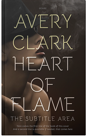 Pre Made Book Cover Oil