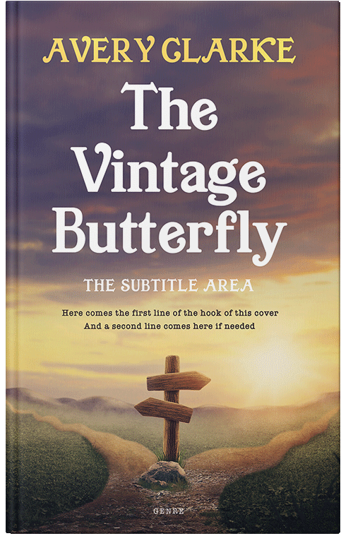 Front view of Premade Travel Book Cover - Don Juan