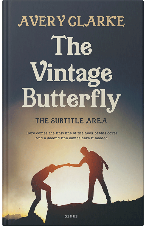 Front view of Premade Self-Improvement & Self-Help Book Cover - Stark White