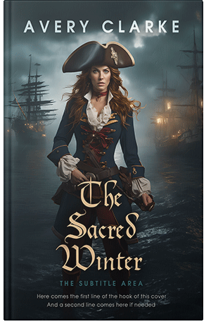 Pre Made Book Cover Outer Space