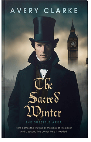 Premade Book Cover Bison Hide