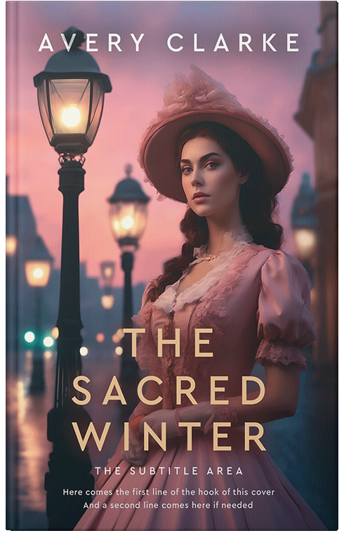 Front view of Premade Historical Book Cover - Matterhorn