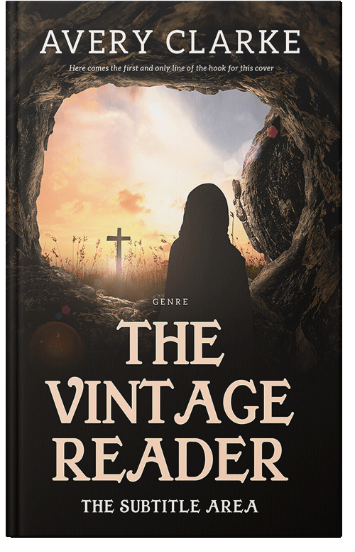 Front view of Premade Religion & Spirituality Book Cover - Zeus