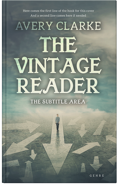 Front view of Premade Self-Improvement & Self-Help Book Cover - Xanadu