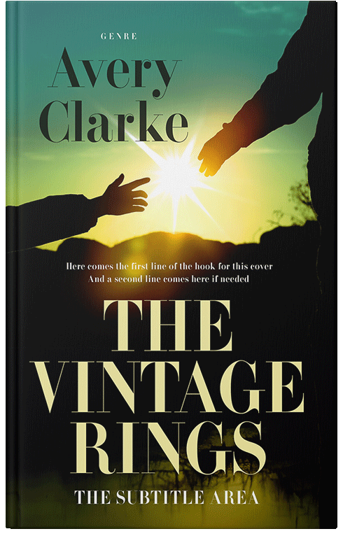 Front view of Premade Self-Improvement & Self-Help Book Cover - Hunter Green