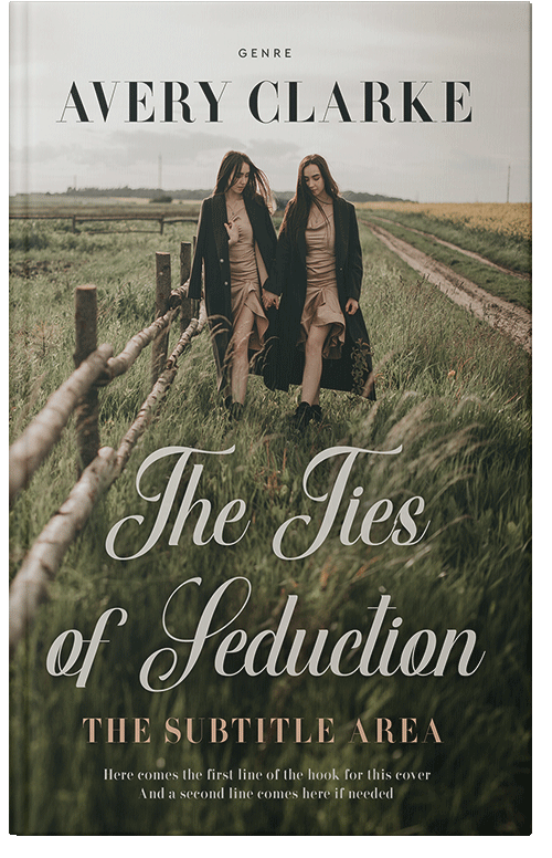 Front view of Premade Romance Book Cover - Rangitoto