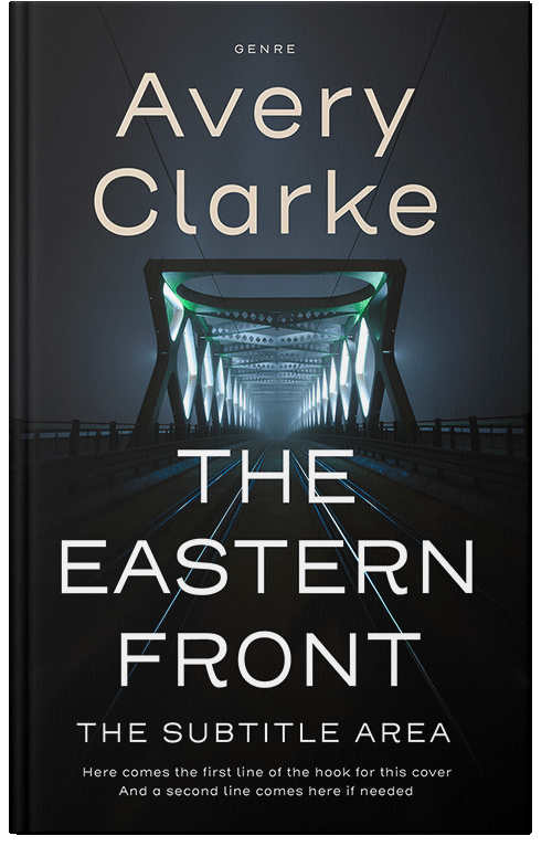 Front view of Premade Mystery & Thriller & Suspense Book Cover - Bunker