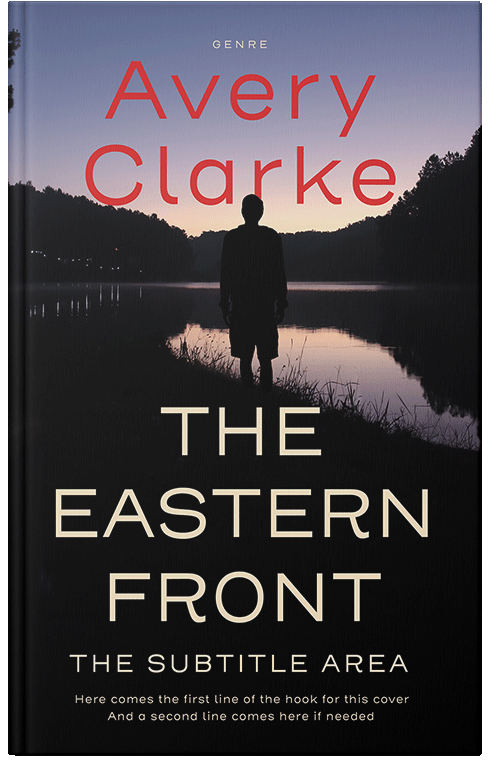 Front view of Premade Mystery & Thriller & Suspense Book Cover - Cod Gray