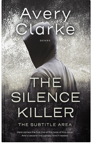 Pre Made Book Cover Quill Gray