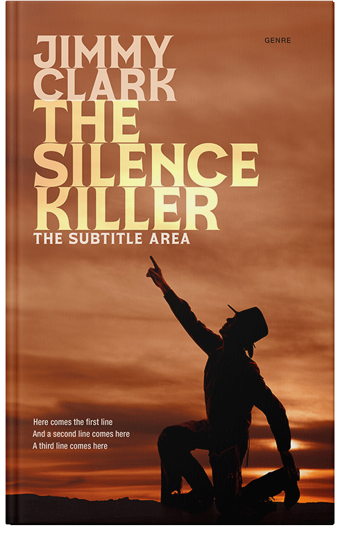 Front view of Premade Romance Book Cover - Tuscany